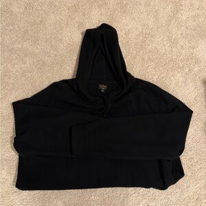 Black Hooded Sweatshirt